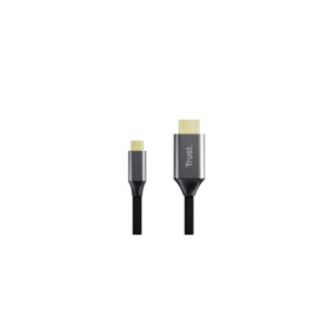 Кабель мультимедійний USB-C to HDMI M 2.0m black Trust (25630_TRUST)