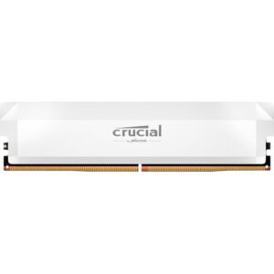 Модуль пам'яті для комп'ютера DDR5 16GB 6400 MHz Pro Overclocking White Micron (CP16G64C38U5W)