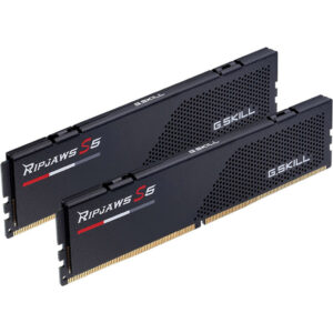 Модуль пам'яті для комп'ютера DDR5 32GB (2x16GB) 6400 MHz Ripjaws S5 Matte Black G.Skill (F5-6400J3648F16GX2-RS5K)