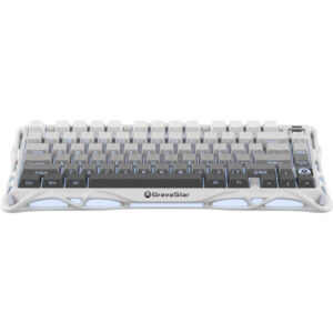Клавіатура GravaStar Mercury K1 TKL Wireless/Bluetooth/USB UA White (GSK1_GWHT)