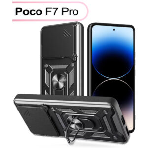 Чохол до мобільного телефона BeCover Military Poco F7 Pro Black (713536)