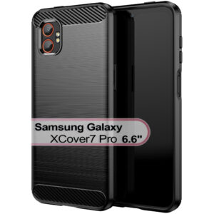 Чохол до мобільного телефона BeCover Carbon Series Samsung Galaxy XCover7 Pro SM-G766B Black (713559)