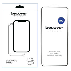 Скло захисне BeCover Oppo Reno13 F 5G 10D Black (713634)