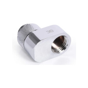 Фітинг для СРО Alphacool Eiszapfen 16mm off set fitting rotatable - chrome (17602)