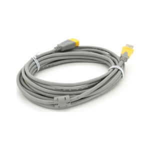 Дата кабель USB 2.0 AM/AF 5.0m ferrite grey yellow VEGGIEG (YT-AM/AF-5.0GY)