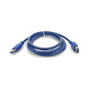 Дата кабель USB 3.0 AM/AF 1.5m blue Voltronic (YT-3.0AMAF-1.5BL)