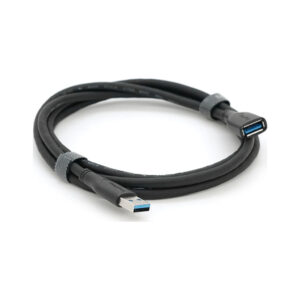 Дата кабель USB 3.0 AM/AF 1.5m black VEGGIEG (YT-3.0AMAF-1.5BL)