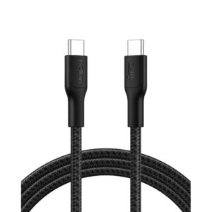 Дата кабель USB-C to USB-C 2.0m 240W black Belkin (CAB025HQ2MBK)