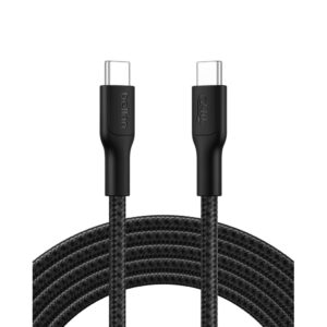 Дата кабель USB-C to USB-C 3.0m 240W black Belkin (CAB025HQ3MBK)