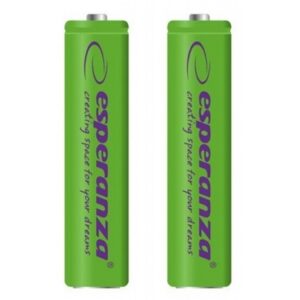 Акумулятор Esperanza AAA 1000mAh Ni-MH * 2 green (EZA101G)