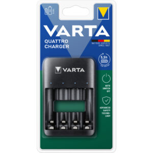 Зарядний пристрій для акумуляторів Varta Value USB Quattro Charger pro 4x AA/AAA (57652101401)