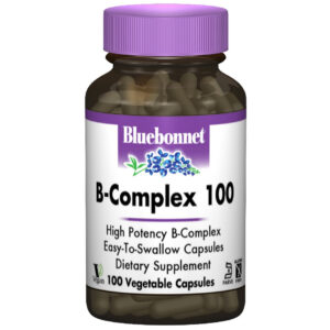 Вітамін Bluebonnet Nutrition В-Комплекс 100, 100 гелевих капсул (BLB-00418)