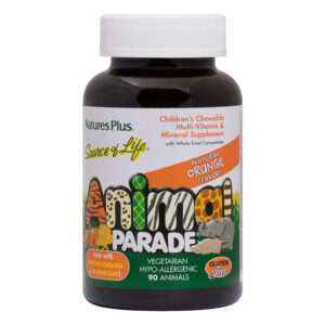 Мультивітамін Natures Plus Дитячі Жувальні Мультівітаміни, Смак Апельсину, Sou (NTP29974)