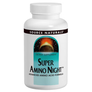 Вітамінно-мінеральний комплекс Source Naturals Удосконалена Амино Формула, Super Amino Night, 60 капс (SN0110)