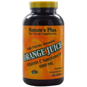 Вітамін Natures Plus Вітамін С, Orange Juice Vitamin C, 1000 мг, Nature's Plus, 6 (NTP2468)