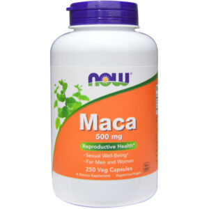 Трави Now Foods Перуанська Мака, Maca, 500 мг, 250 вегетаріанських капсул (NOW-04762)
