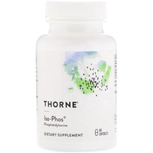 Вітамінно-мінеральний комплекс Thorne Research Ізо-фос, Фосфатидилсерін, Iso-Phos, 60 капсул (THR-71502)