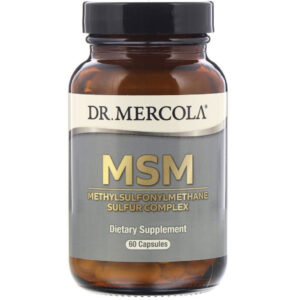 Вітамінно-мінеральний комплекс Dr. Mercola МСМ, Комплекс метилсульфонілметану сірки, MSM, 60 капсул (MCL01500)