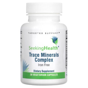 Мінерали Seeking Health Комплекс мікроелементів без заліза, Trace Minerals Complex, Iron Free (SKH-52126)