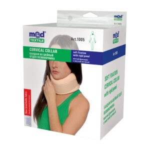 Бандаж MedTextile Бандаж на шийний відділ хребта мякої фіксаціЇ з жорст. (4820137290060)
