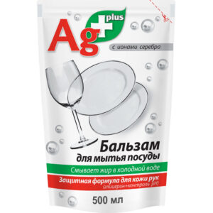 Засіб для ручного миття посуду Bio Formula Ag+ дой-пак 500 мл (4823015900488)