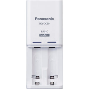 Зарядний пристрій для акумуляторів Panasonic Compact Charger + Eneloop 2AA 2000 mAh (K-KJ50MCD20E)