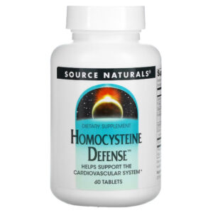 Вітамінно-мінеральний комплекс Source Naturals Захист від гомоцистеїну, Homocysteine Defense, 60 таблеток (SN1038)