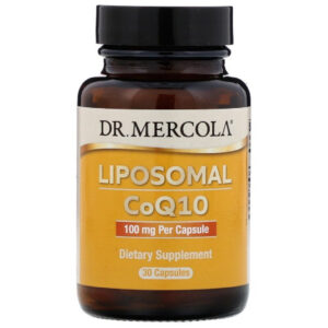 Антиоксидант Dr. Mercola Коензим Q10 ліпосомальний, 100 мг, Liposomal CoQ10, 30 капсул (MCL-01498)