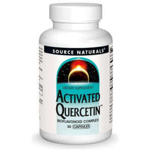 Антиоксидант Source Naturals Кверцетин Активований, Activated Quercetin, 50 капсул (SN1689)