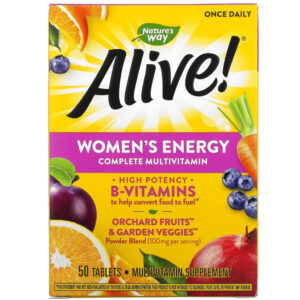 Мультивітамін Nature's Way Мультивітамінний комплекс Для Жінок Alive! Women's Energy Complet (NWY-13663)