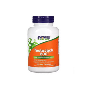 Трави Now Foods Репродуктивне Здоров'я Чоловіків ТістоДжек, TestoJack 200, 120 (NOW-02197)