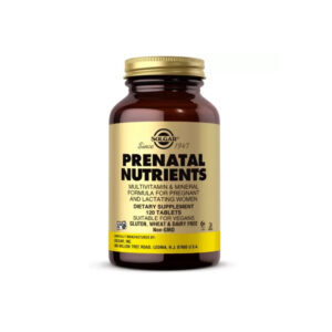 Мультивітамін Solgar Мультивітаміни для Вагітних, Prenatal Nutrients, 120 таблеток (SOL02272)
