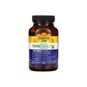 Мультивітамін Country Life Мультивітаміни для Чоловіків, Core Daily-1 for Men, 60 таблеток (CLF-08190)