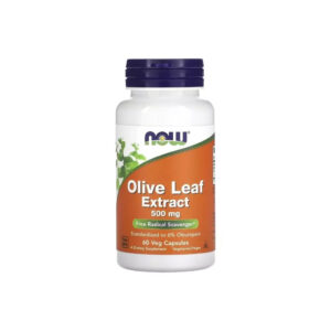 Трави Now Foods Екстракт листя оливкового дерева, 500 мкг, Olive Leaf Extract, (NOW-04723)