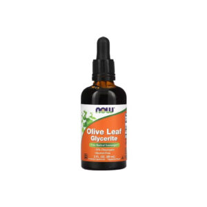 Трави Now Foods Листя оливи, гліцериновий екстракт у краплях, Olive Leaf Glyce (NOW-04898)