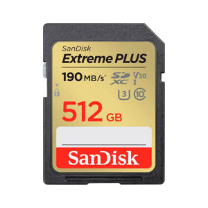 Карта пам'яті SanDisk 512GB SDXC class 10 UHS-I Extreme Plus (SDSDXWV-512G-GNCIN)
