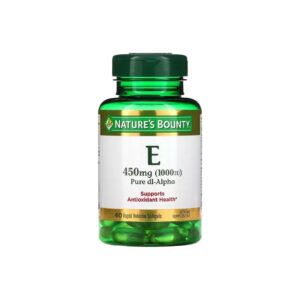 Вітамін Nature's Bounty Вітамін E швидкого вивільнення, 1000 МО, 450 мг, Vitamin E, 60 г (NRT-01799)