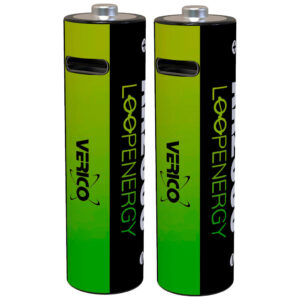 Акумулятор Verico AA USB Type-C 1700mAh 1.5V Li-ion * 2 (LoopEnergy) (1UDBT-A1WEA2-NN)