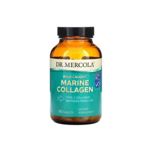 Вітамінно-мінеральний комплекс Dr. Mercola Морський колаген з дикої риби, Wild Caught Marine Collagen, 90 табл (MCL-03273)
