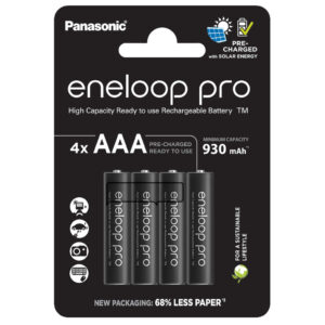 Акумулятор Panasonic Eneloop AAA 930 mAh Pro NI-MH * 4 (BK-4HCDE/4CP)