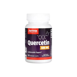 Антиоксидант Jarrow Formulas Кверцетин, 500 мг, Quercetin, 30 вегетерианских капсул (JRW-14123)