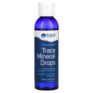 Мінерали Trace Minerals Полный спектр микроэлементов в каплях, ConcenTrace, Full Spectrum, (TMR-00006)