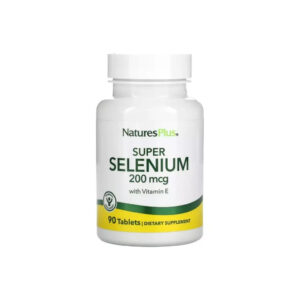 Вітамінно-мінеральний комплекс Natures Plus Селен с витамином Е, 200 мкг, Super Selenium With Vitamin E, 90 таблеток (NAP-03501)