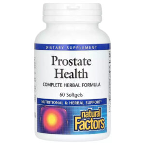 Вітамінно-мінеральний комплекс Natural Factors Здоров'я простати, рослинна формула, Prostate Health, 60 к (NFS-03512)