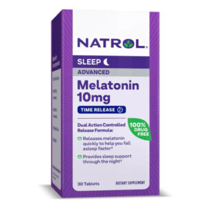 Амінокислота Natrol Мелатонін уповільненого вивільнення, 10 мг, Melatonin Advanced (NTL07171)
