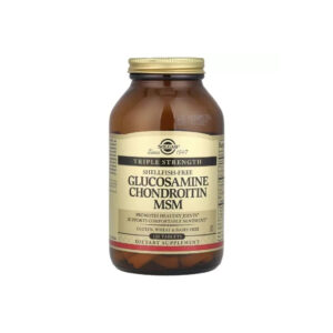 Вітамін Solgar Глюкозамін, Хондроїтин та ЧСЧ, Glucosamine Chondroitin MSM, Triple Strength, (SOL-01319)