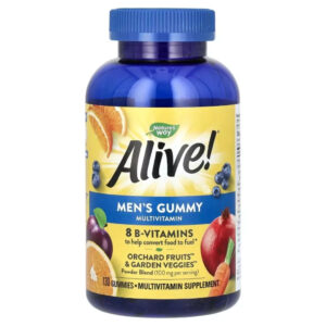 Мультивітамін Nature's Way Мультивітаміни для чоловіків, смак фруктів Alive! Men's Gummy Multiv (NWY-14031)
