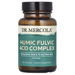 Вітамінно-мінеральний комплекс Dr. Mercola Комплекс гумінових фульвокислот, Humic Fulvic Acid Complex, 30 кап (MCL-21365)