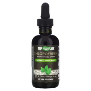 Вітамінно-мінеральний комплекс Nature's Way Хлорофіл у краплях, смак м'яти, Chlorofresh, Chlorophyll Drops, 59 мл (NWY-10008)