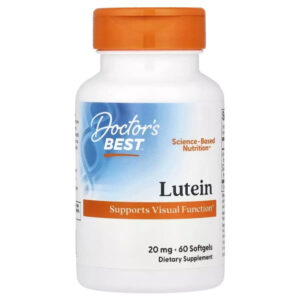 Антиоксидант Doctor's Best Лютеїн, 20 мг, Lutein, 60 капсул (DRB-00192)